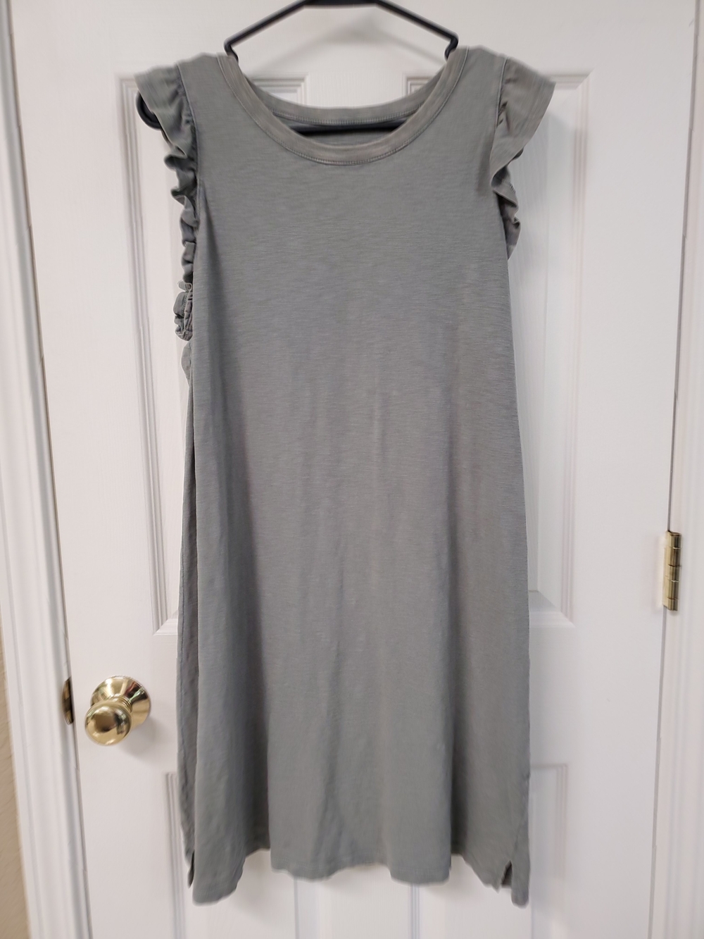 Universal Thread Ruffle Sleeve Maxi Dress - Sage Green